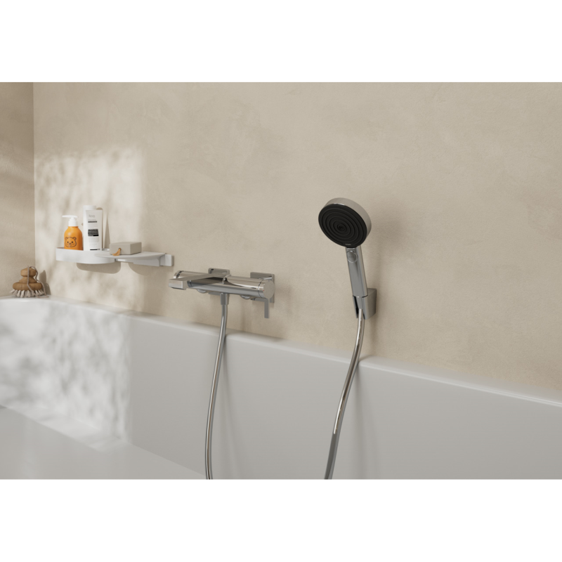 Hansgrohe PULSIFY ручной душ (3 типа струи PowderRain, IntenseRain, Massage), EcoSmartцвет хром, (24111000)