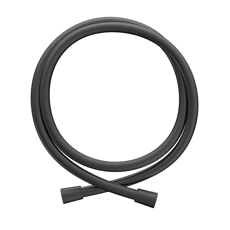 IMPRESE Шланг для душа, PVC, 1500 мм, anti-twist, чорний матовий, (f03600110AD)