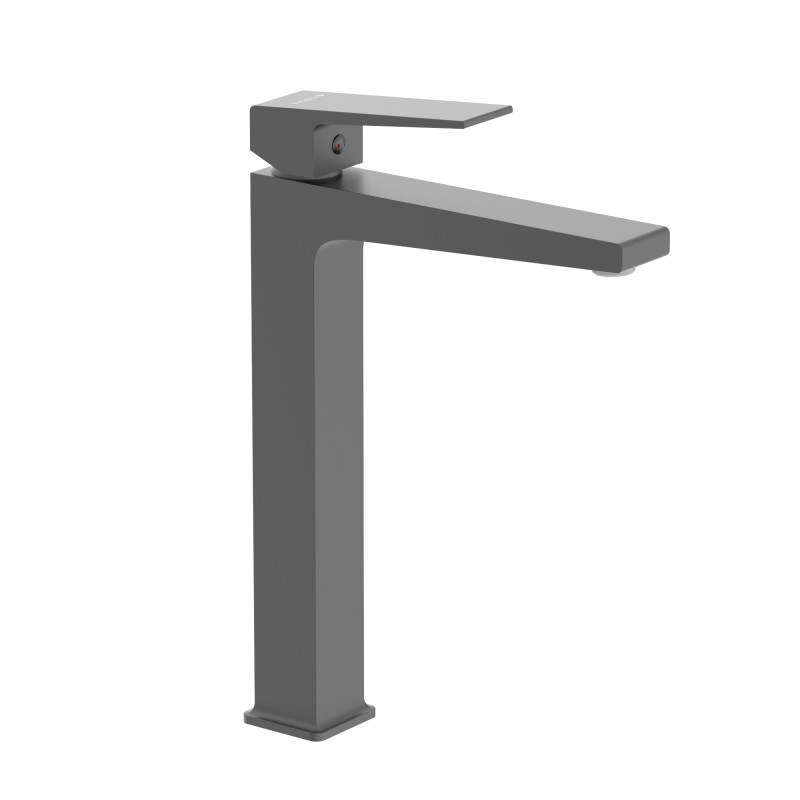 IMPRESE VIOLIK смеситель для умывальника высокий, черный матовый, (f03510810AB)