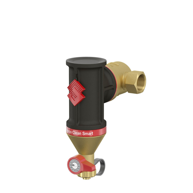 Flamco Сепаратор бруду Clean Smart EcoPlus 1" (в ізоляції EPP), 10 бар, 120 гр.С. (30033)