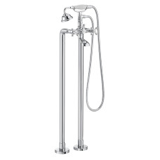 ROCA Carmen змішувач ванна/душ двохвентільний вільностоячий, монтується на підлозі, з душовим набором в комплекті, (A5A274BC00)