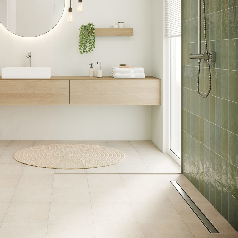 Hansgrohe RAINDRAIN COMPACT монтажный комплект для плоской установки800мм, цвет нержавеющая сталь, (56166800)