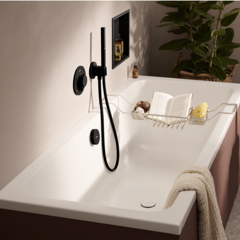 Hansgrohe PULSIFY Sручной душ 1 режим, Ecosmart,цвет черный матовый, (24125670)