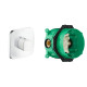 Hansgrohe PURAVIDA Термостат для ванни СМ+IBOX universal прихована частина для змішувача, (15770400+01800180)