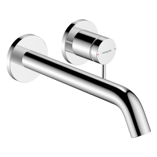 Hansgrohe TECTURIS Sсмеситель для умывальника, однорычажный, настенный, СМ, цвет хром, (73351000)