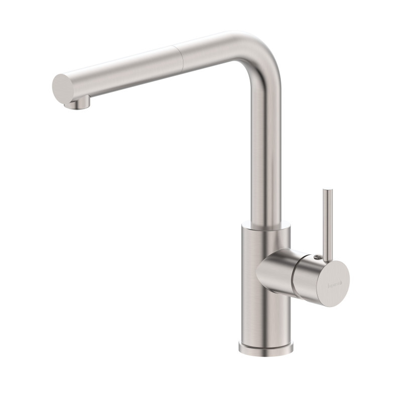 IMPRESE ARGO-S смеситель для кухни с выдвижным изливом, сталь, (f03409016DS)
