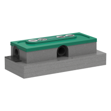 Hansgrohe UBOX UNIVERSAL скрытая часть для каналов ø40, (01000180)