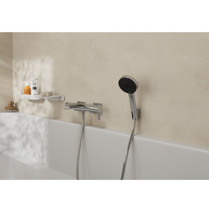 Hansgrohe TECTURIS E смеситель для ванны, однорычажный, цвет хром, (73420000)
