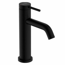 Hansgrohe TECTURIS S смеситель для умывальника 110, однорычажный, push-open, цвет черный матовый, (73310670)