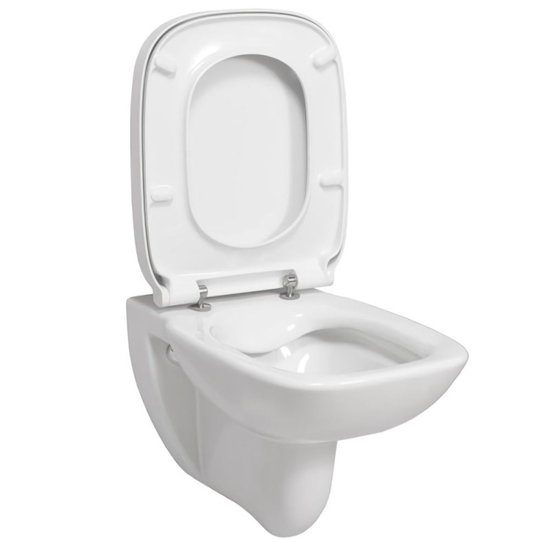 ROCA DEBBA Rimless унитаз подвесной, с сиденьем Slim slow closing, (A34H993000)