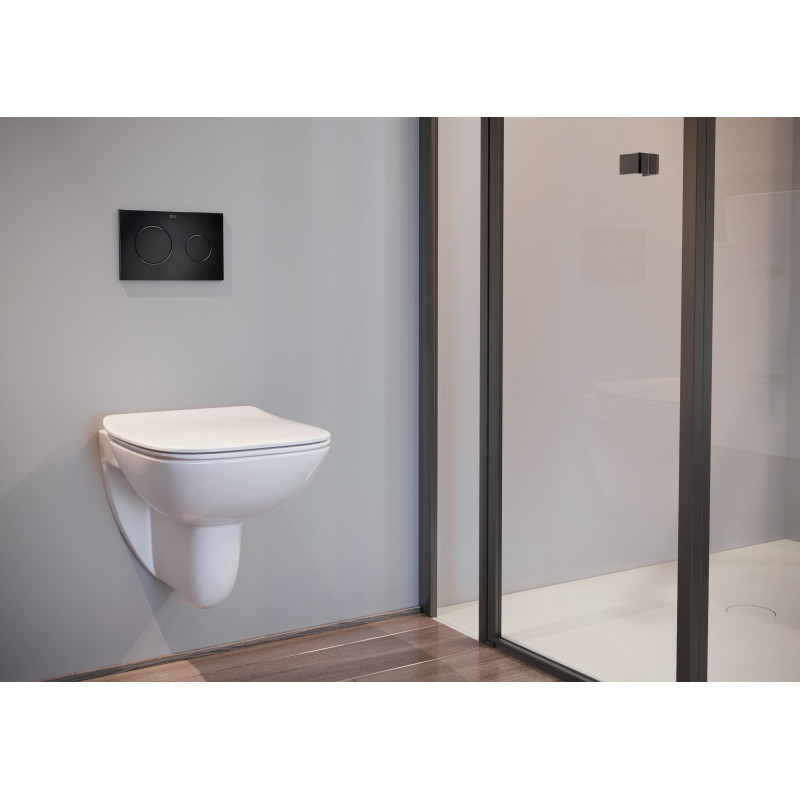 ROCA DEBBA Rimless унитаз подвесной, с сиденьем Slim slow closing, (A34H993000)