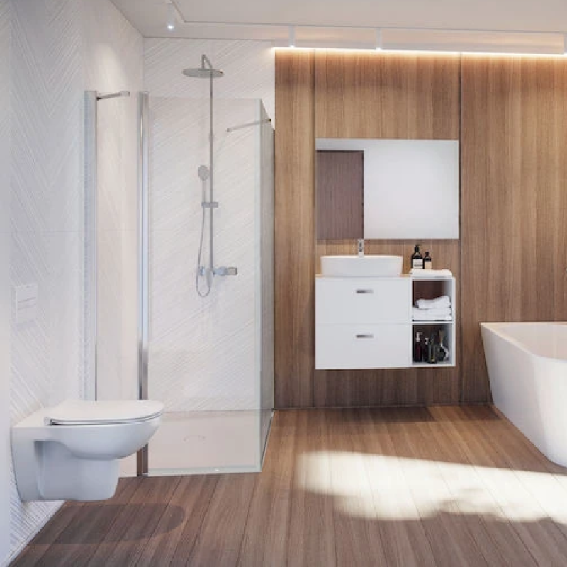 ROCA DEBBA Rimless унитаз подвесной, с сиденьем Slim slow closing, (A34H993000)