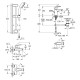 Grohe EUROSMART NEW набір змішувачей для ванни (33265003+33300003+27926001), (UA123238S0)