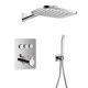 IMPRESE SMART CLICK система душова прихованого монтажу, термостат 3 функції, форма Q (ZMK101901101(NO:1-2)+ZMK101901101(NO:2-2)+ZMK101901235+ZMK101901221), хр, (ZMK101901245)