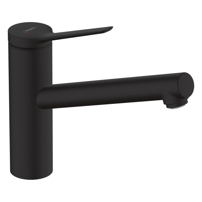 Hansgrohe ZESIS M33 смеситель для кухни 150, 1jet, черный матовый, (74802670)