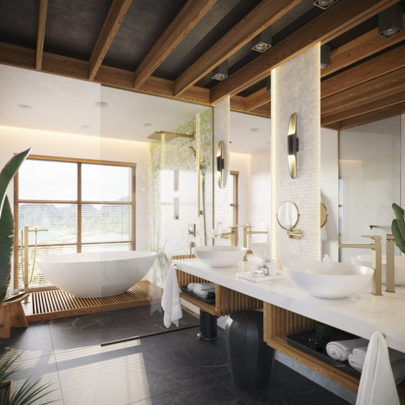 Hansgrohe ADDSTORIS мыльница, цвет шлифованная бронза, (41746140)