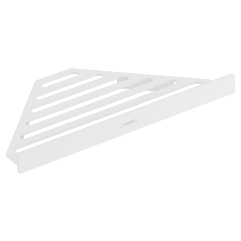 Hansgrohe ADDSTORIS полка угловая, цвет белый матовый, (41741700)