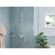 Hansgrohe ADDSTORIS полка угловая, цвет белый матовый, (41741700)