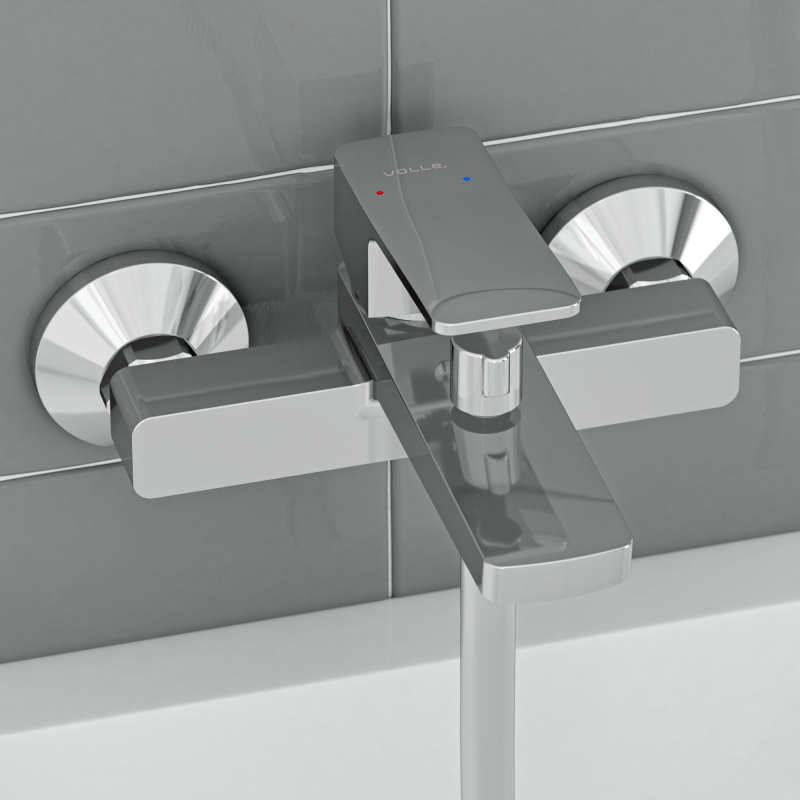 VOLLE TOLEDO змішувач для ванни, cromo, (1551.030101)