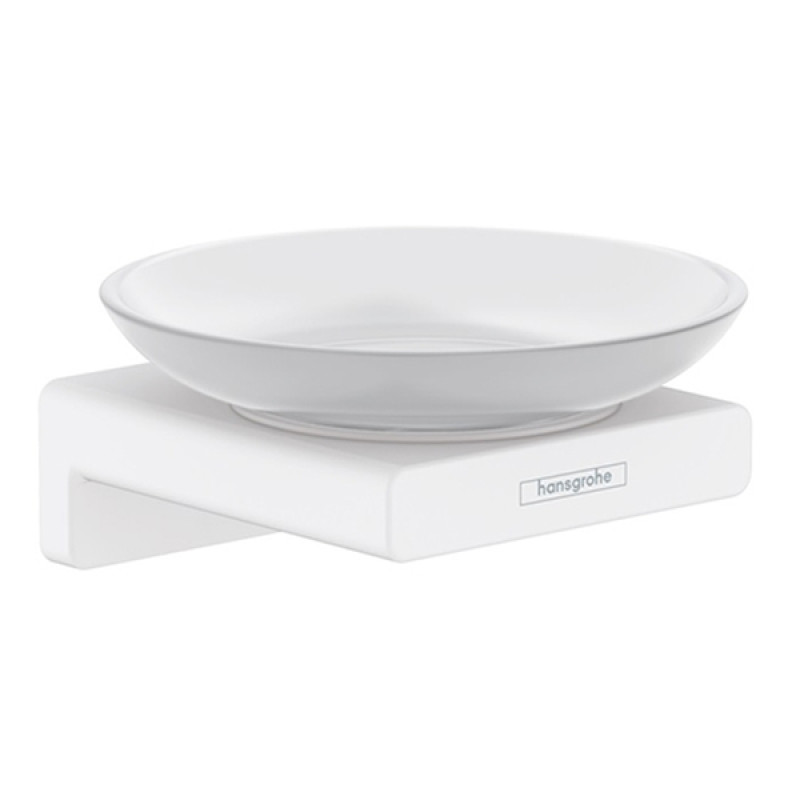 Hansgrohe ADDSTORIS мыльница, цвет белый матовый, (41746700)