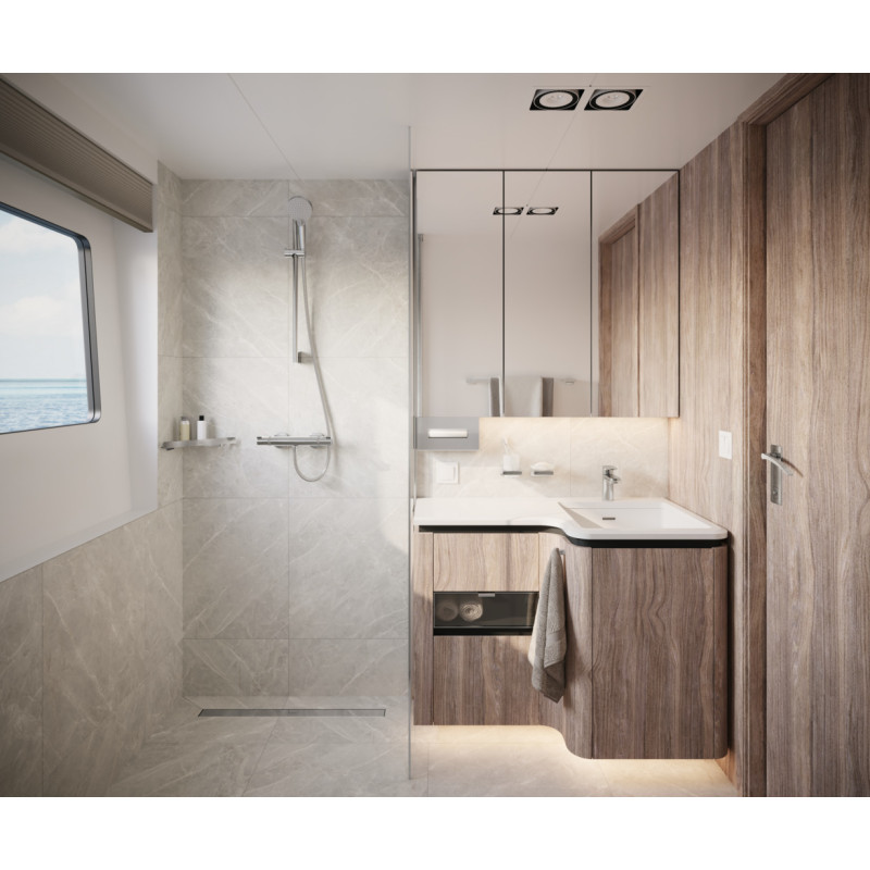 Hansgrohe Полиця для ванної кімнати ADDSTORIS 41741000, (41741000)