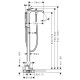 Hansgrohe VIVENIS смеситель для ванни, підлоговий, (75445000)