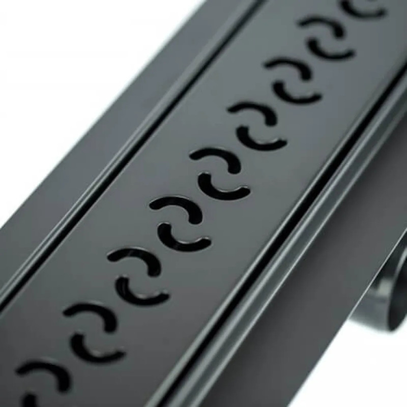 Capricorn Решітка для душового каналу ARCO BLACK 1000 мм (9-2993-000-00-35-10)