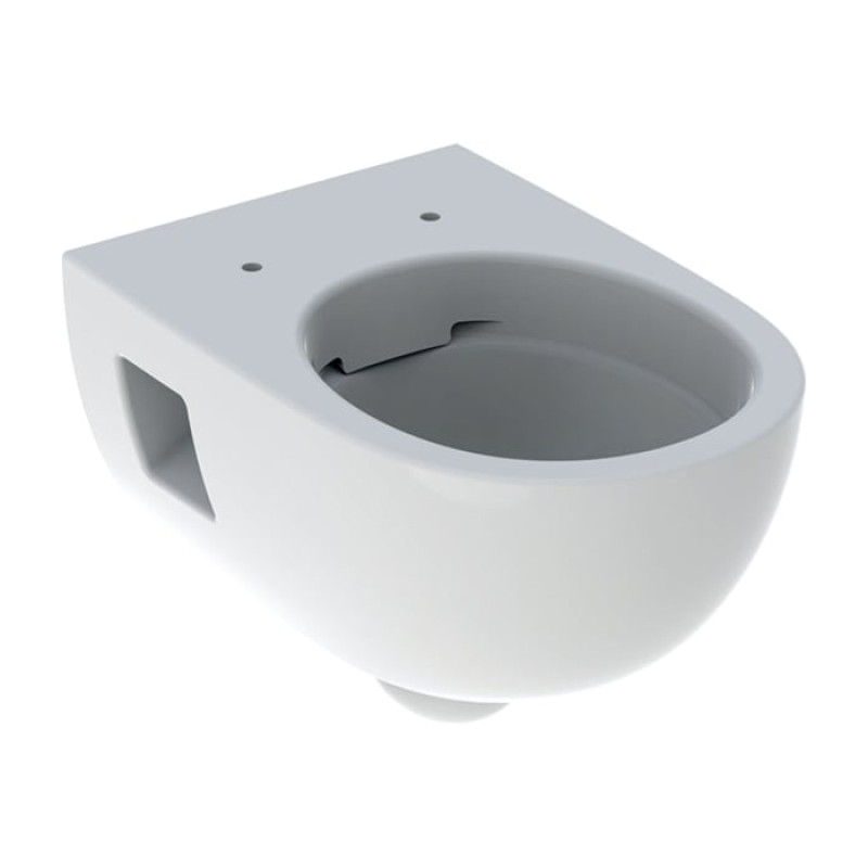 Geberit SELNOVA унитаз подвесной 53см, воронкообразный, Rimfree, полузакрытая форма, (501.545.01.1)