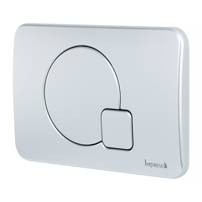 IMPRESE i7115, клавиша смыва, матовый хром, пластик, (i7115PS)