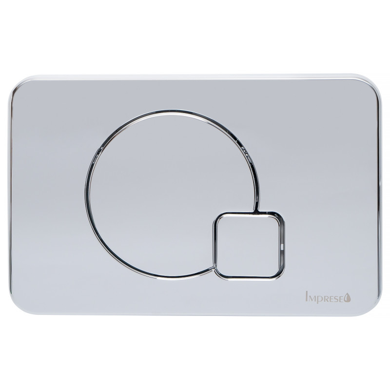 IMPRESE i7115, клавиша смыва, хром, пластик, (i7115PC)