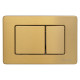 IMPRESE i7112, клавиша смыва, золото сатин, нержавеющая сталь, (i7112SG)