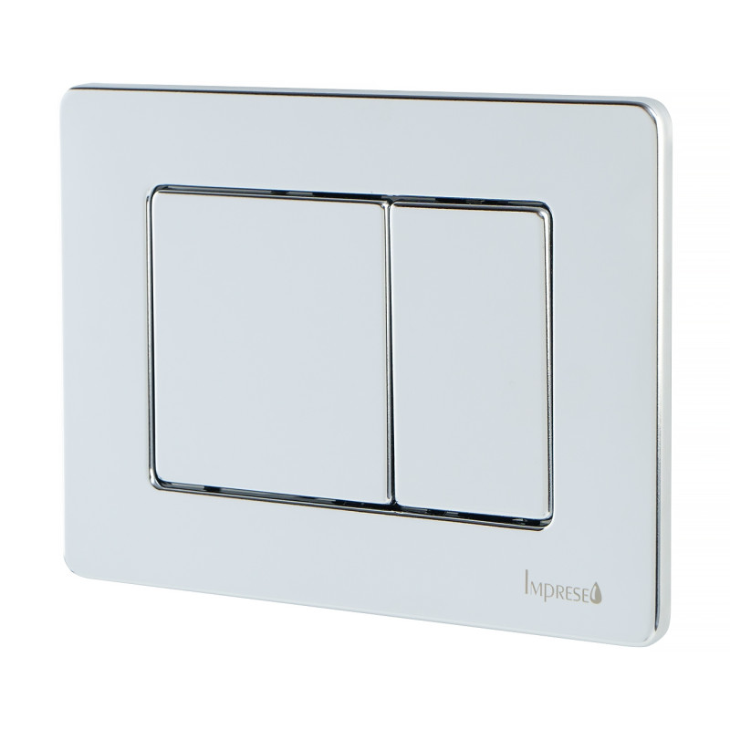 IMPRESE i7112, клавиша смыва, хром, нержавеющая сталь, (i7112SC)