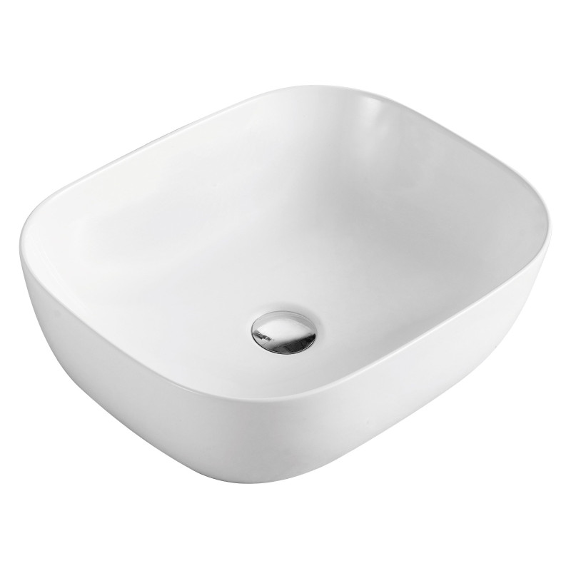 IMPRESE умывальник накладной без отверстия под смеситель 49*39,5*15 см, (i11143)