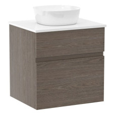 IMPRESE BLATNA тумба 60см подвесная, со столешницей, 2 ящика, ильм бергамо, (f3208Dr(1))