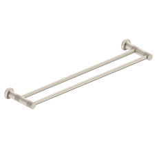 IMPRESE BRENTA тримач рушника подвійний 600 мм, брашований нікель, (ZMK081906290)