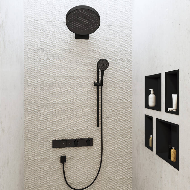 Hansgrohe Rainfinity Ручной душ 130 3jet, цвет покрытия матовый черный, (26864670)