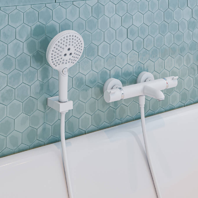 Hansgrohe Porter E Душевой держатель, цвет матовый белый, (28387700)