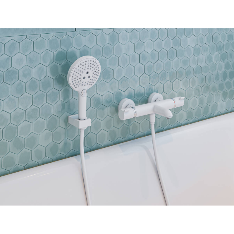 Hansgrohe Porter E Душевой держатель, цвет матовый белый, (28387700)