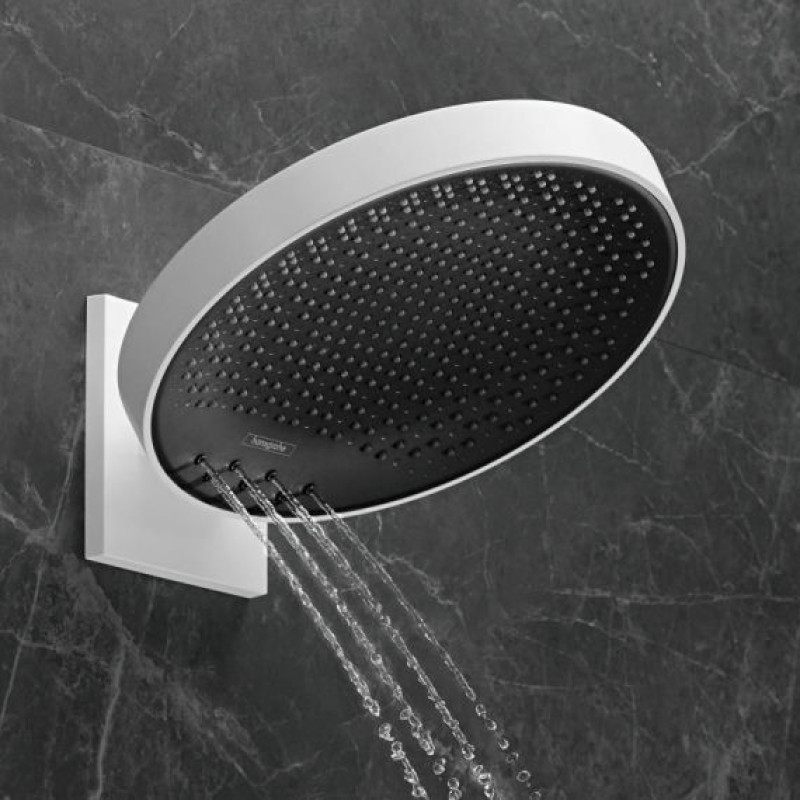 Hansgrohe Rainfinity Верхнiй душ 360 3jet з настiннимтримачем, матовий бiлий, (26234700)