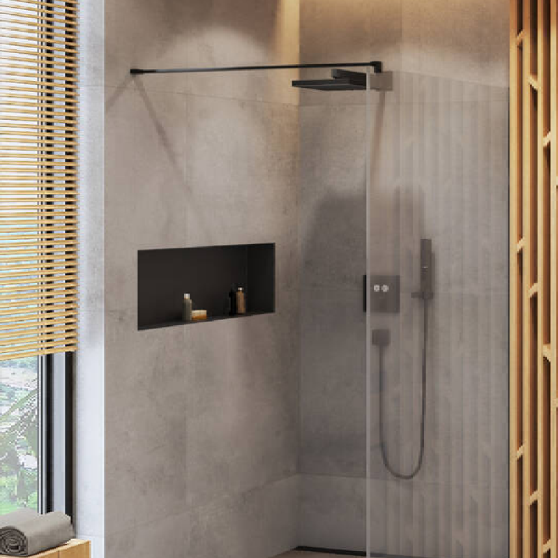 Hansgrohe FixFit Шланговое подсоединение Square с клапаном обратного тока, цвет покрытия черный матовый, (26455670)