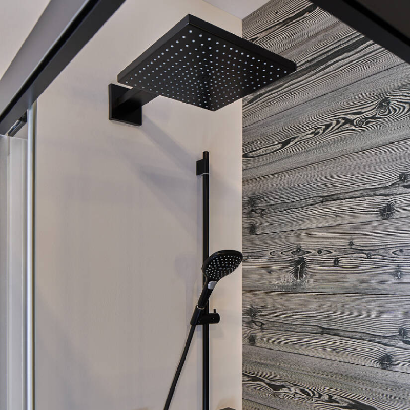 Hansgrohe Raindance E Верхнiй душ 300 1jet з тримачем, колiр покриття чорний матовий, (26238670)