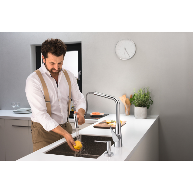Hansgrohe Дозатор для жидкого мыла A71, хром, (40468000)