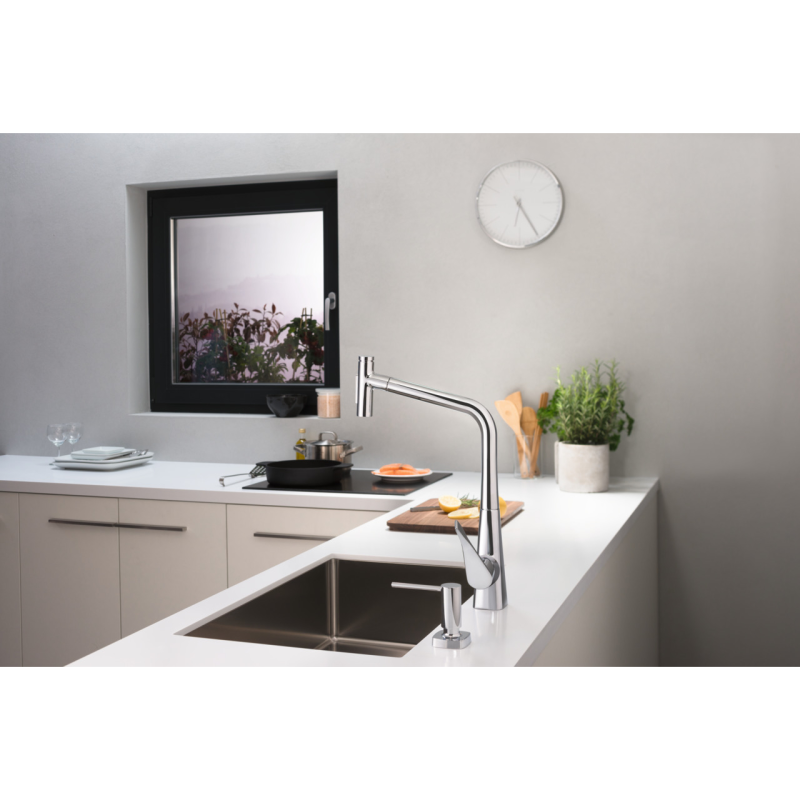 Hansgrohe Дозатор для жидкого мыла A71, хром, (40468000)