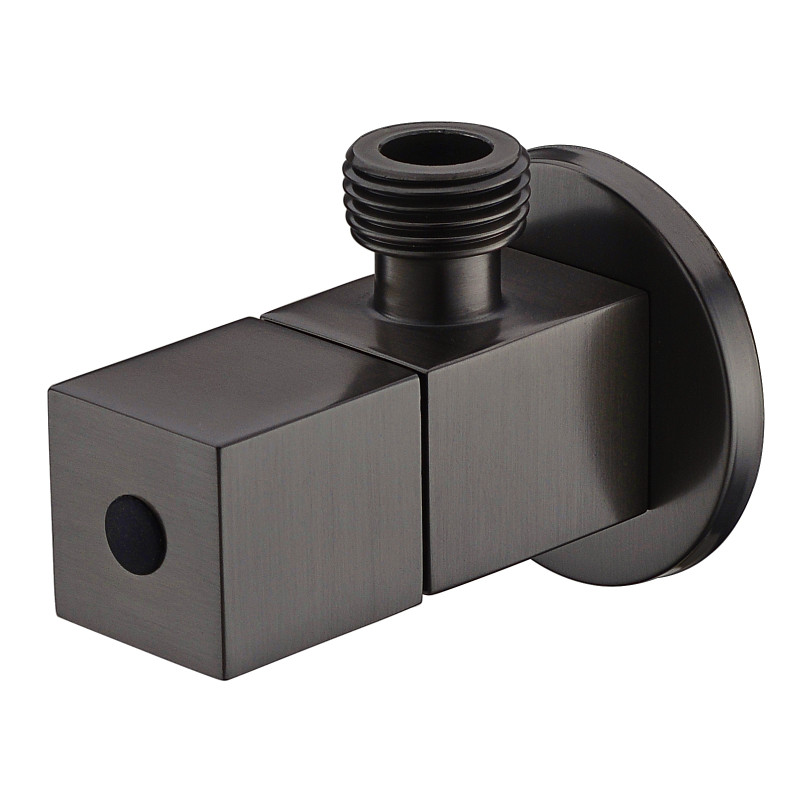 IMPRESE GRAFIKY кутовий вентиль чверть обороту G1/2-G1/2, чорний нікель, (ZMK041807001)