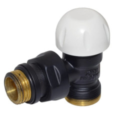 Carlo Poletti Термоклапан угловой BLACK MATTE Ø1/2″ х 24-19 FIRST THERMO (V141111EFS9005O)