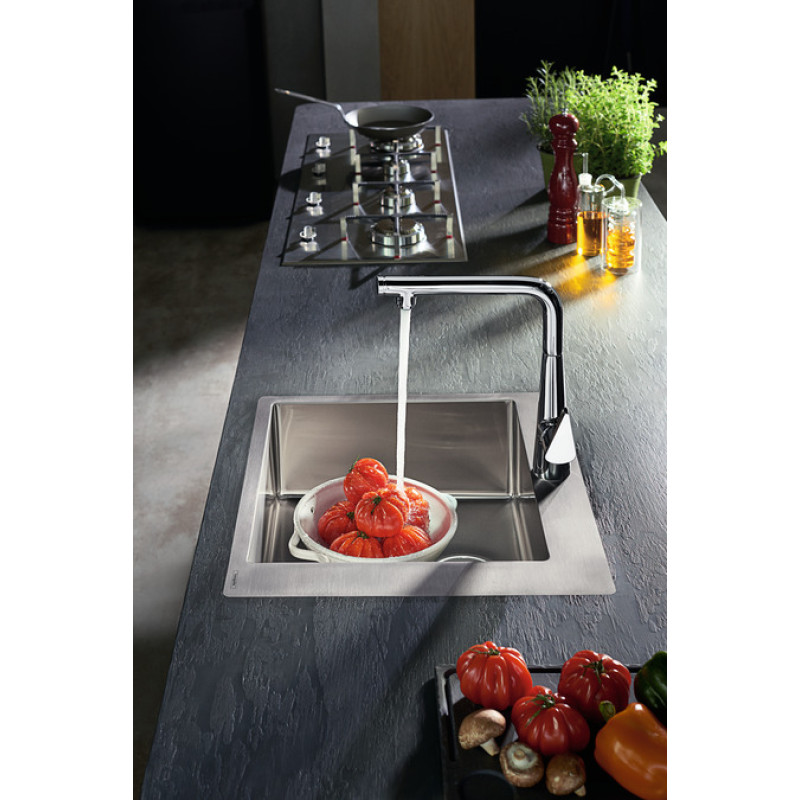 Hansgrohe S711-F450 Мийка для кухні, вбудована, (43301800)