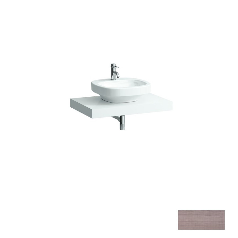 Laufen CASE столешниця 79*8*52см, без вирiзу, з 2ма кронштейнами в комплектi, свiтлий дуб, (H4051200755191)