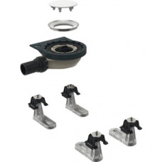 Geberit Монтажний набір для поверхні душовою зони Setaplano, висота гідрозатвори 50 мм, для 6 ніжок, d50 мм, (154.013.00.1)