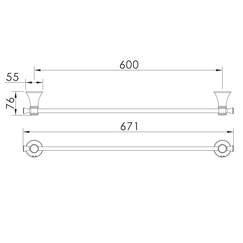 IMPRESE PODZIMA ZRALA тримач рушника, (ZMK02170827)