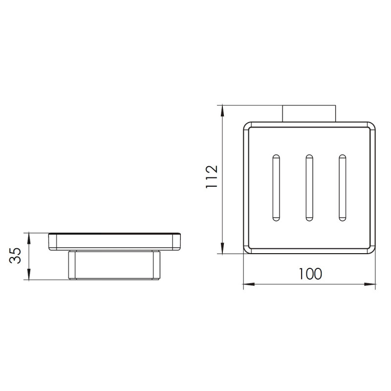 IMPRESE BITOV мильниця, (110300)